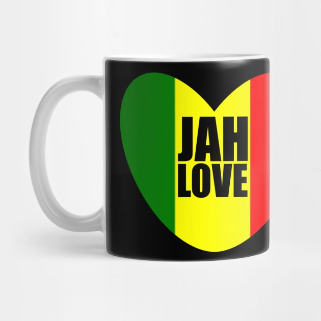 Jah Love Bless Rasta Reggae Rastafari by Merchweaver